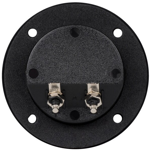 Main product image for Round Speaker Terminal 2-15/16" Satin Nickel Bind 260-292
